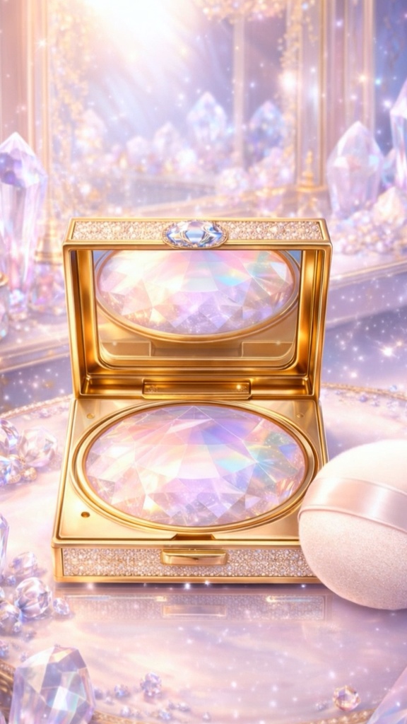 【ASMR / BGM用 映像素材 Special Set】 Gemstone Cosmetic Loop Video|宝石コスメ 無音映像