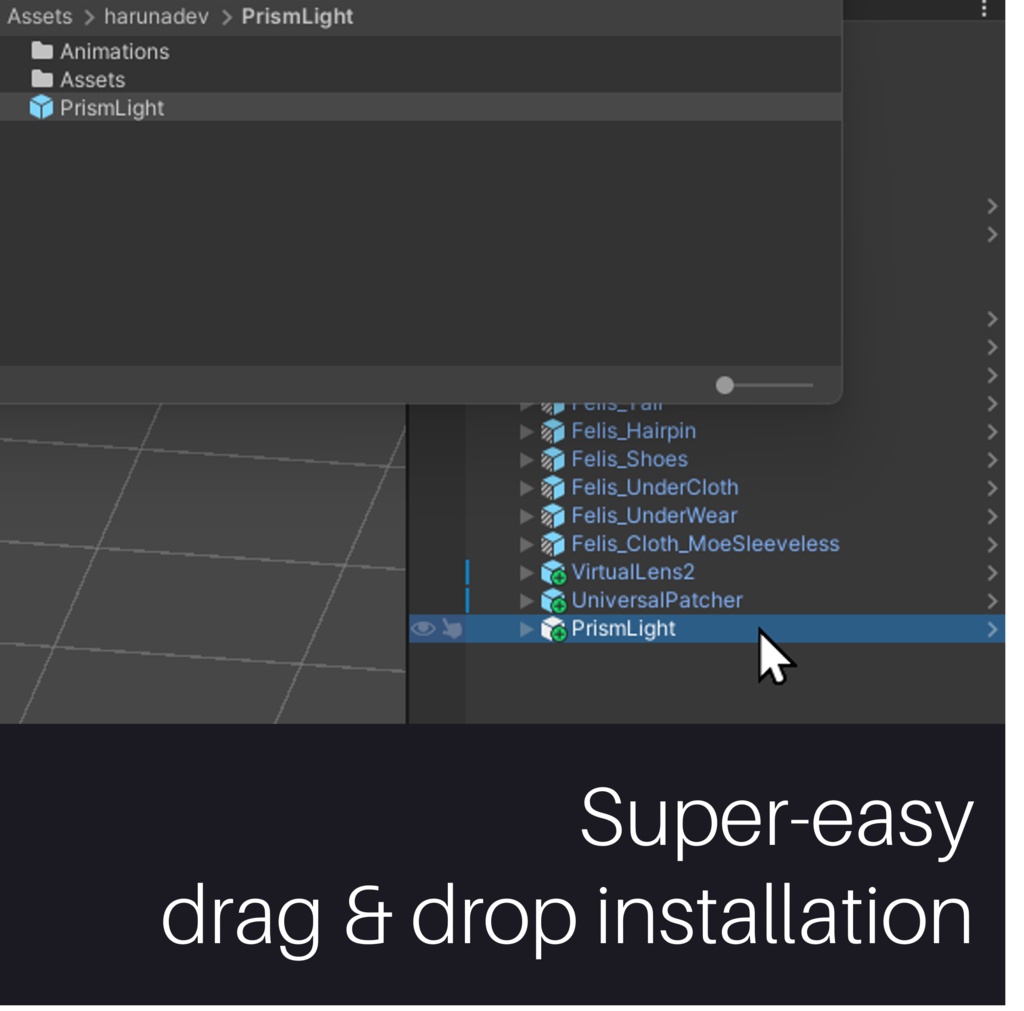 PrismLight v1.0 (Module for VRCPrismStudio)