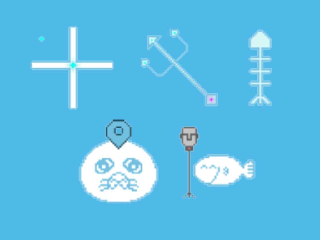 【無料】二條ひらめの動くマウスカ一ソル