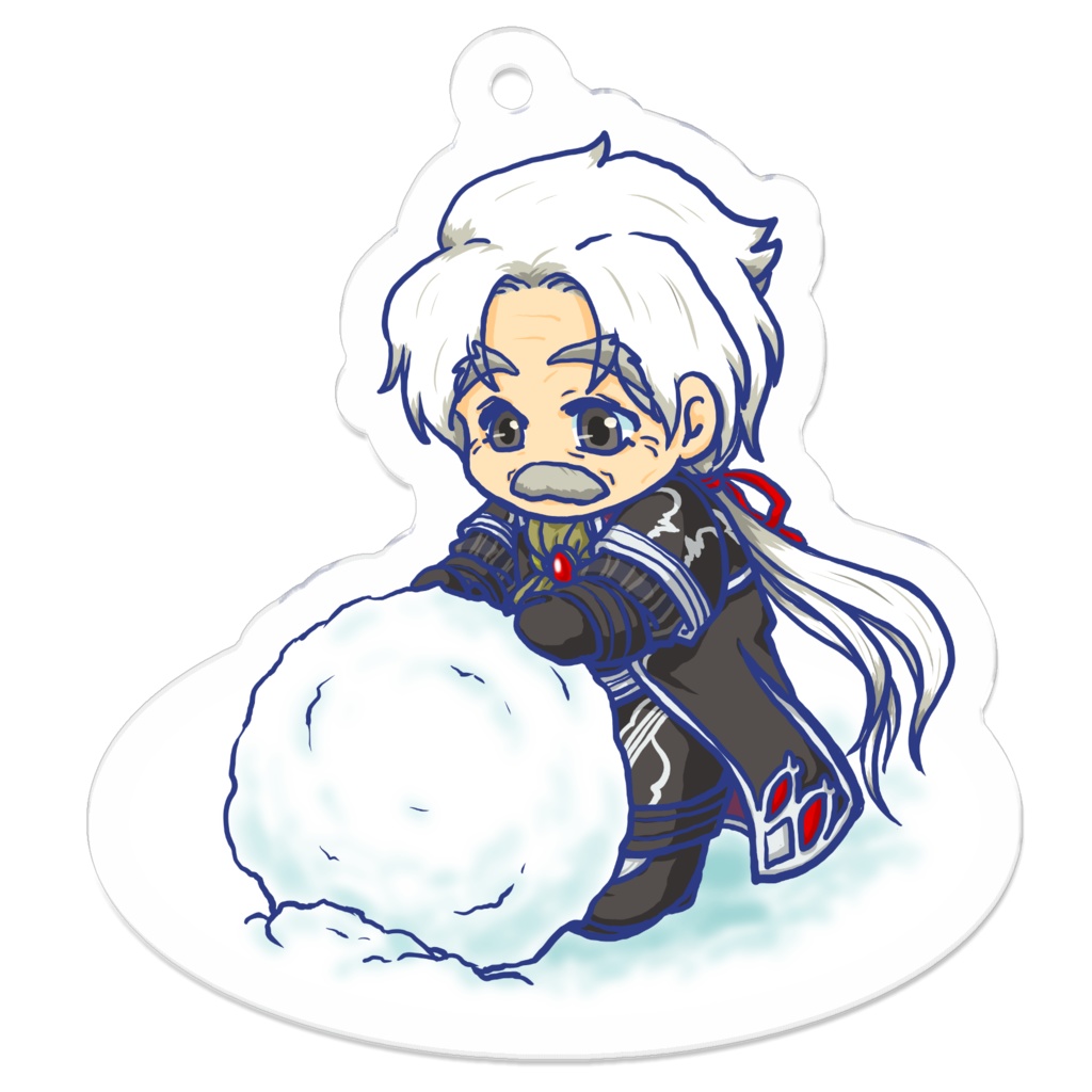 雪遊びジルバーさん