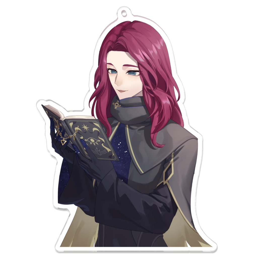 読み聞かせアクリルキーホルダー