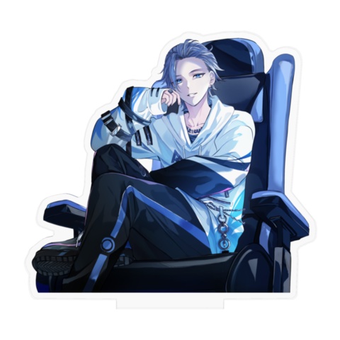 不知火葵５万人記念＆誕生日記念グッズ  アクリルスタンド（100×100mm）