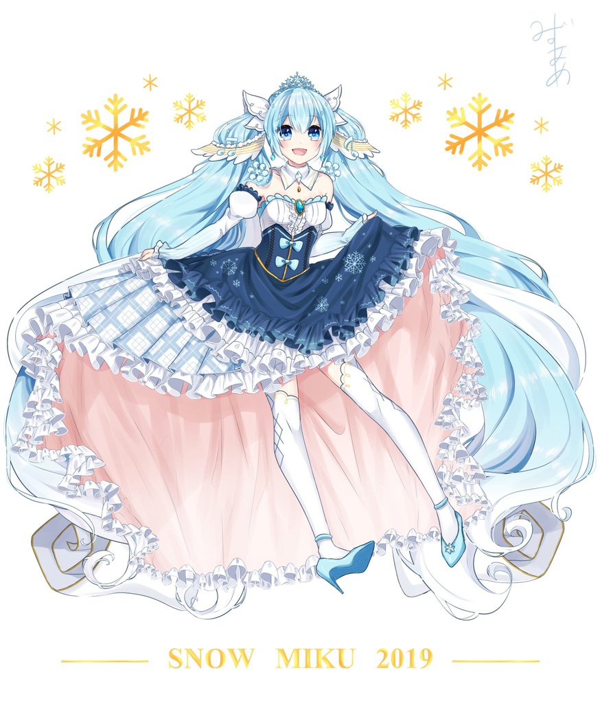 スウェット-雪ミク10TH anniversary ver-