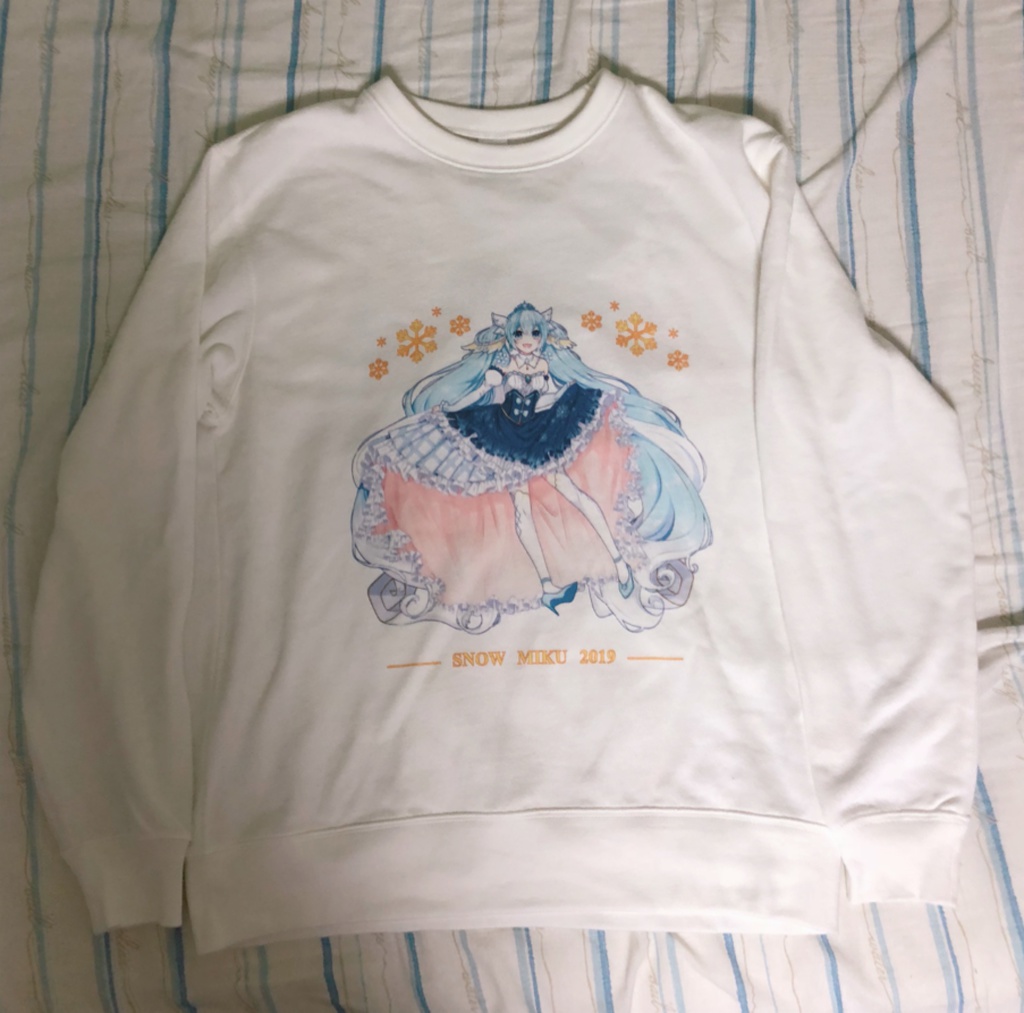 スウェット-雪ミク10TH anniversary ver-