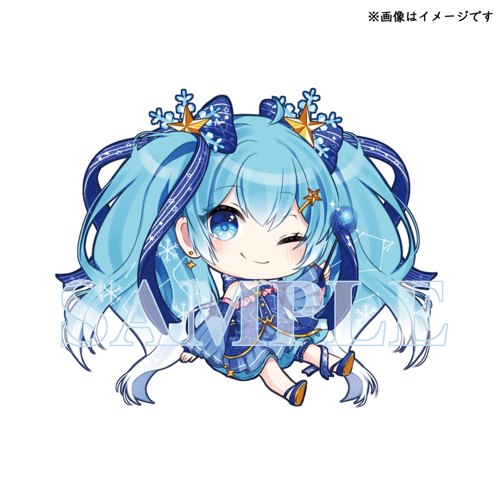 【受注生産】雪ミク アクリルキーホルダー コンプリートセット