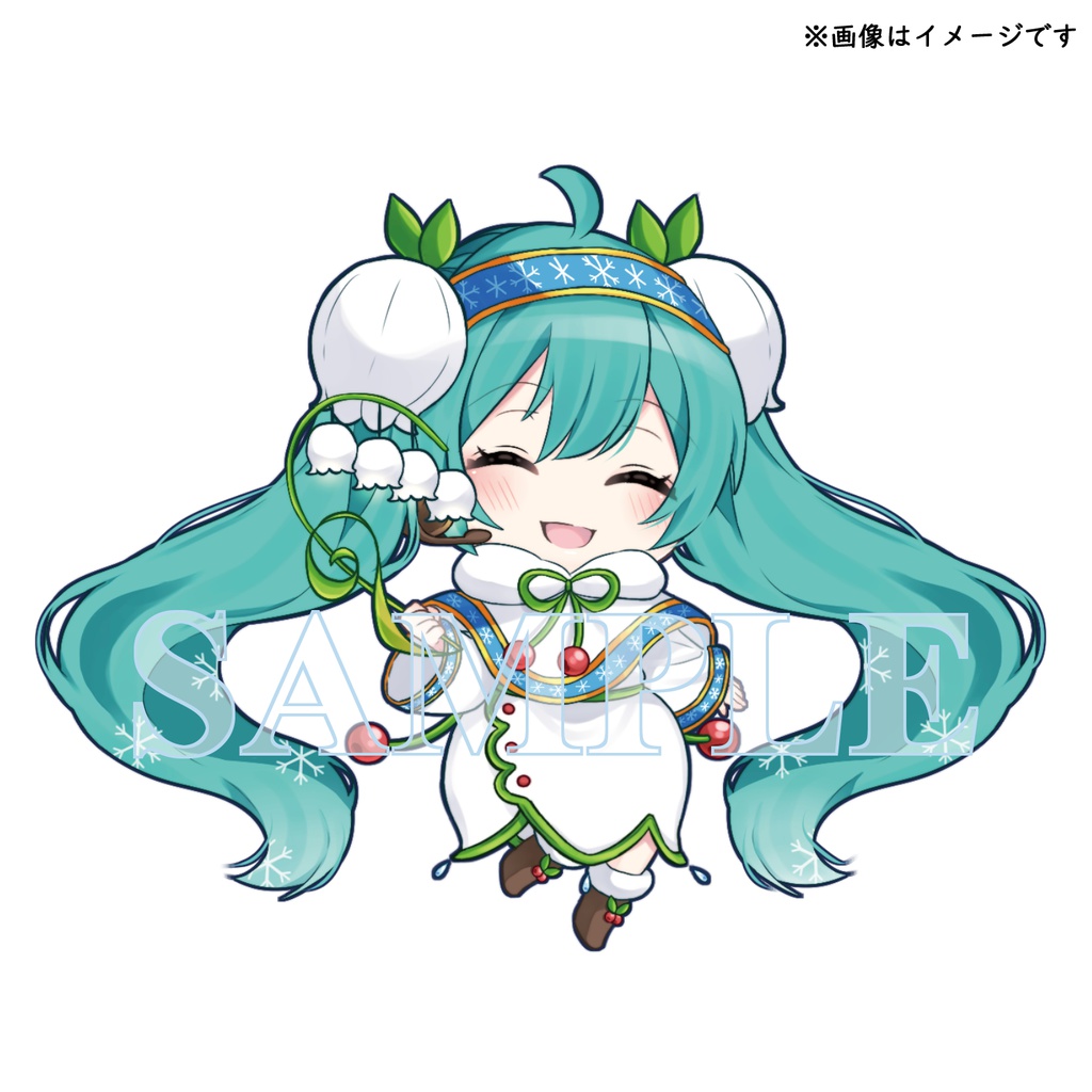 【受注生産】雪ミク アクリルキーホルダー コンプリートセット