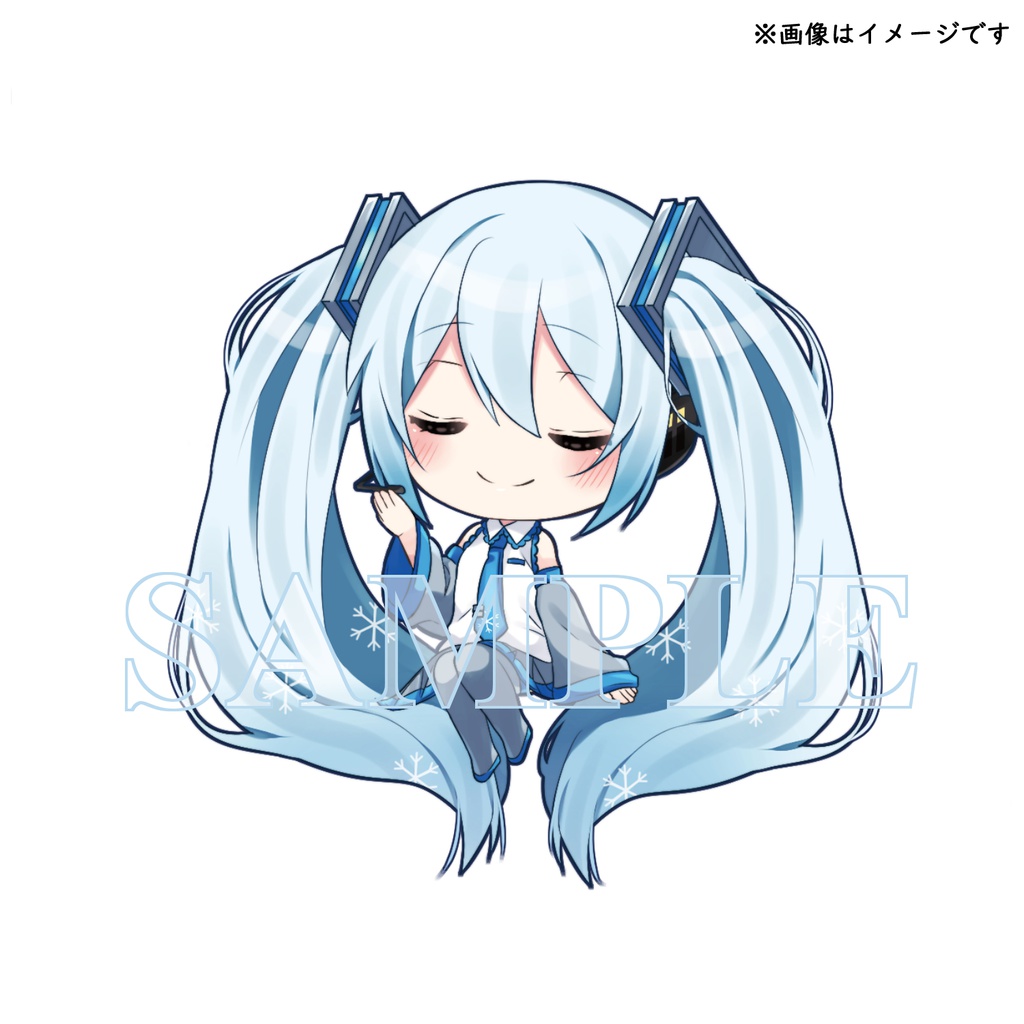 【受注生産】雪ミク アクリルキーホルダー コンプリートセット