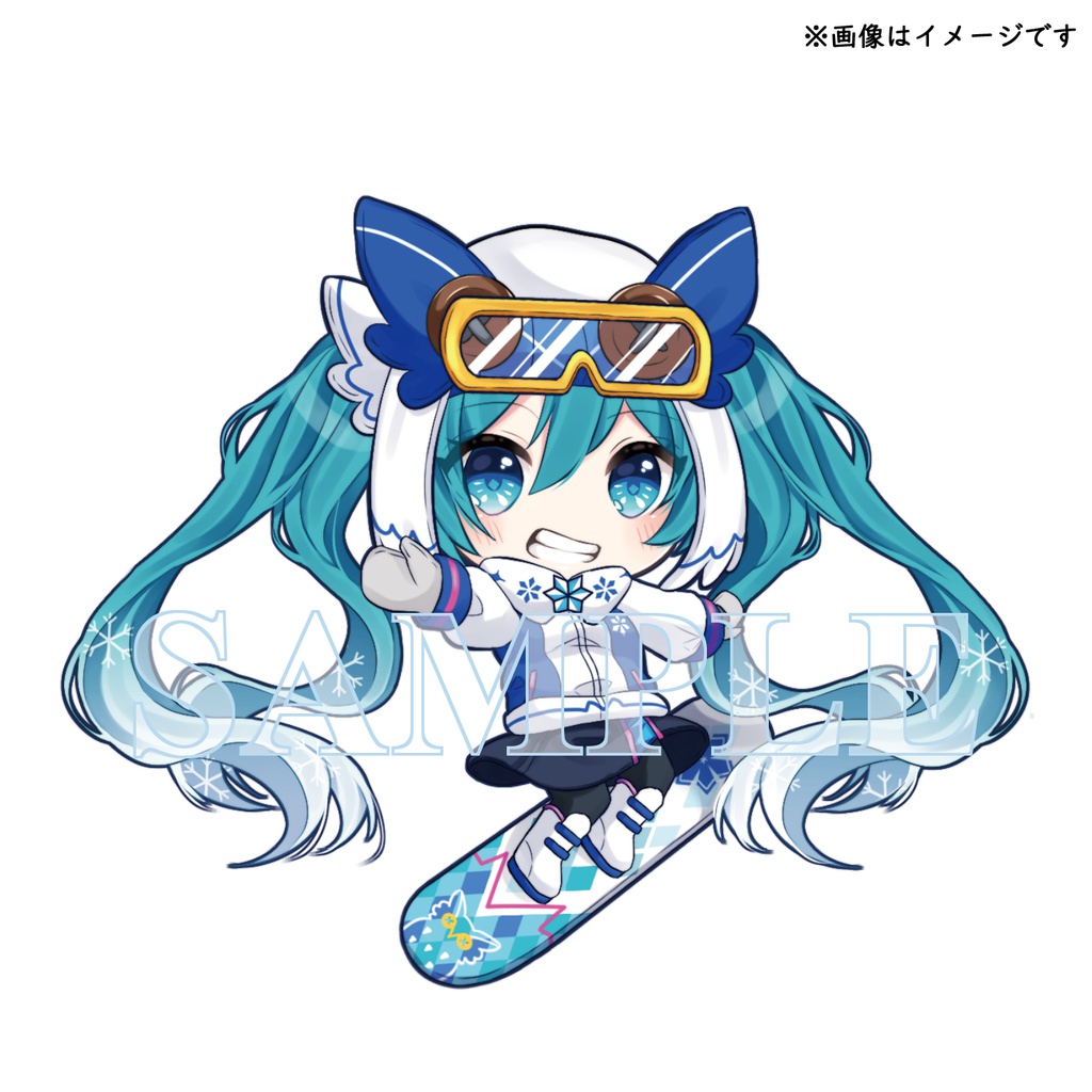 【受注生産】雪ミク アクリルキーホルダー コンプリートセット