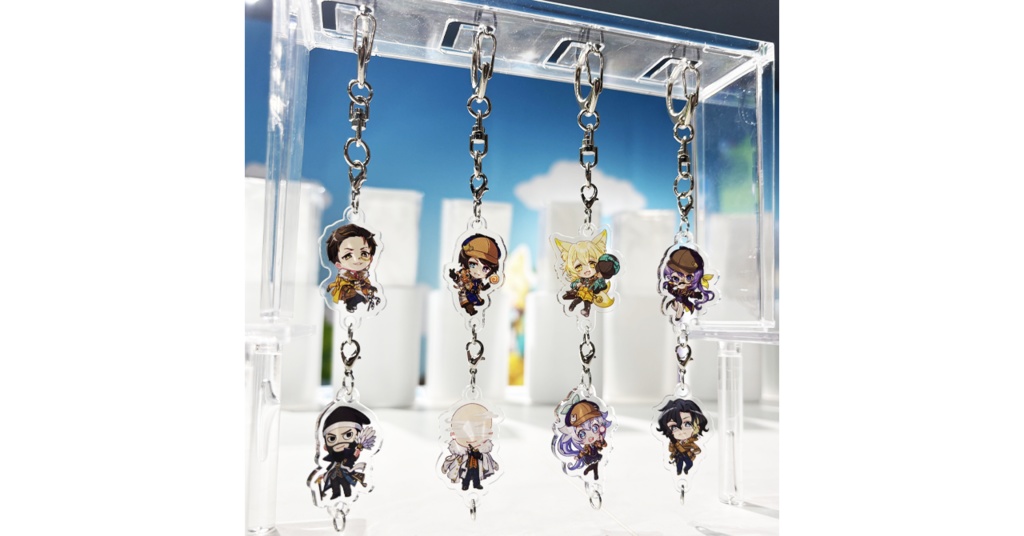 つながるアクキー