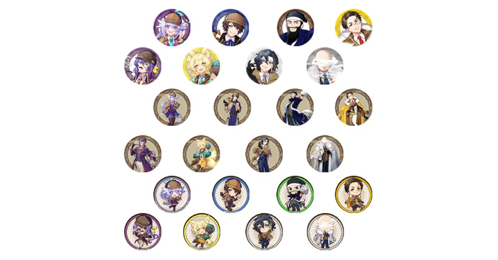 ランダム缶バッジ