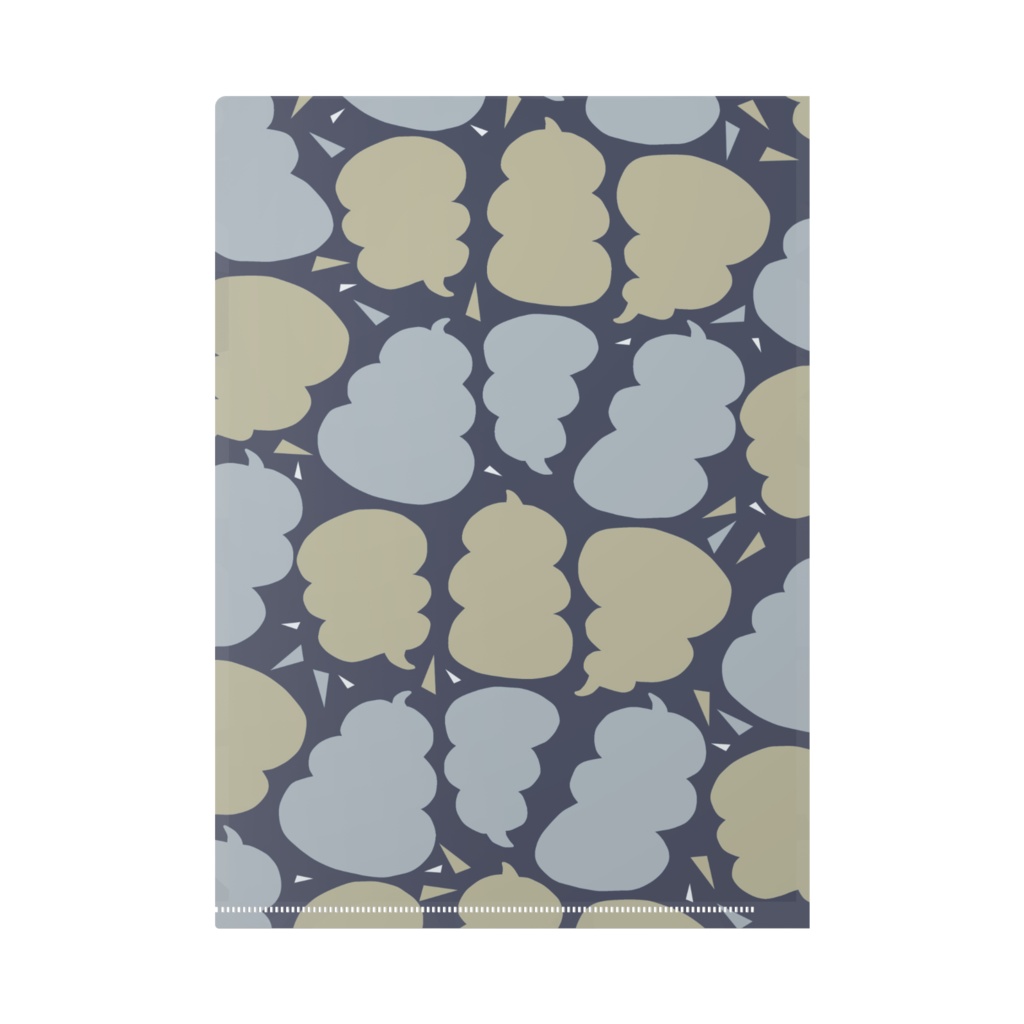 うんちクリアファイル