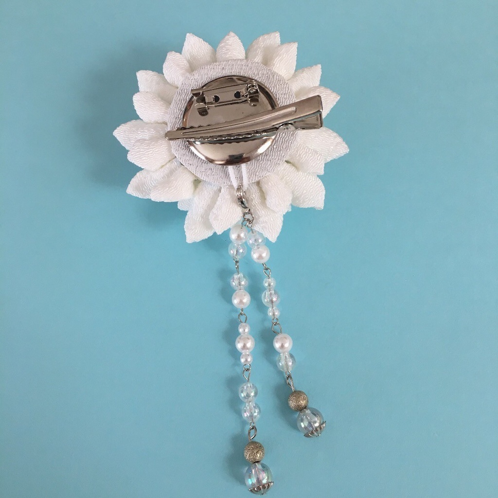 つまみ細工 2wayクリップ