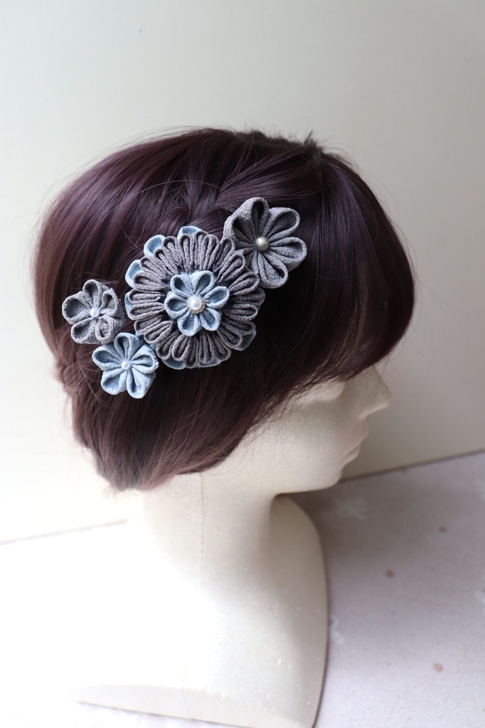 つまみ細工 2wayクリップ