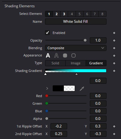【DaVinci Resolveテンプレート】波紋とともにテキストが現れるエフェクト