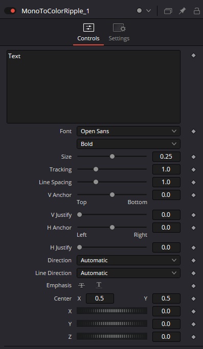 【DaVinci Resolveテンプレート】モノクロから色彩が広がる波紋エフェクト