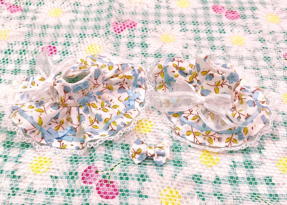 花柄ふわふわワンピース🌼