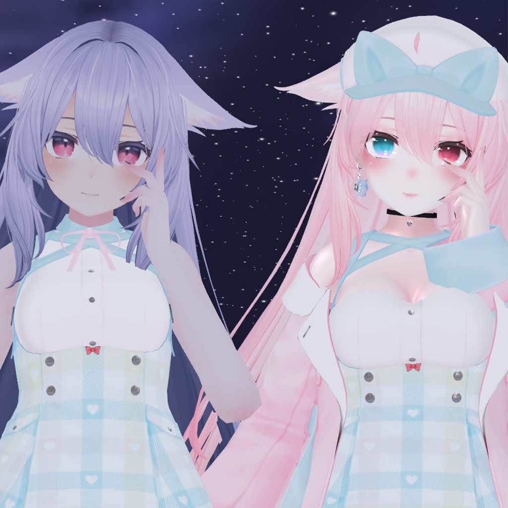 Constellation Eyes (with Make-up and eyelashes) Texture For Kikyo