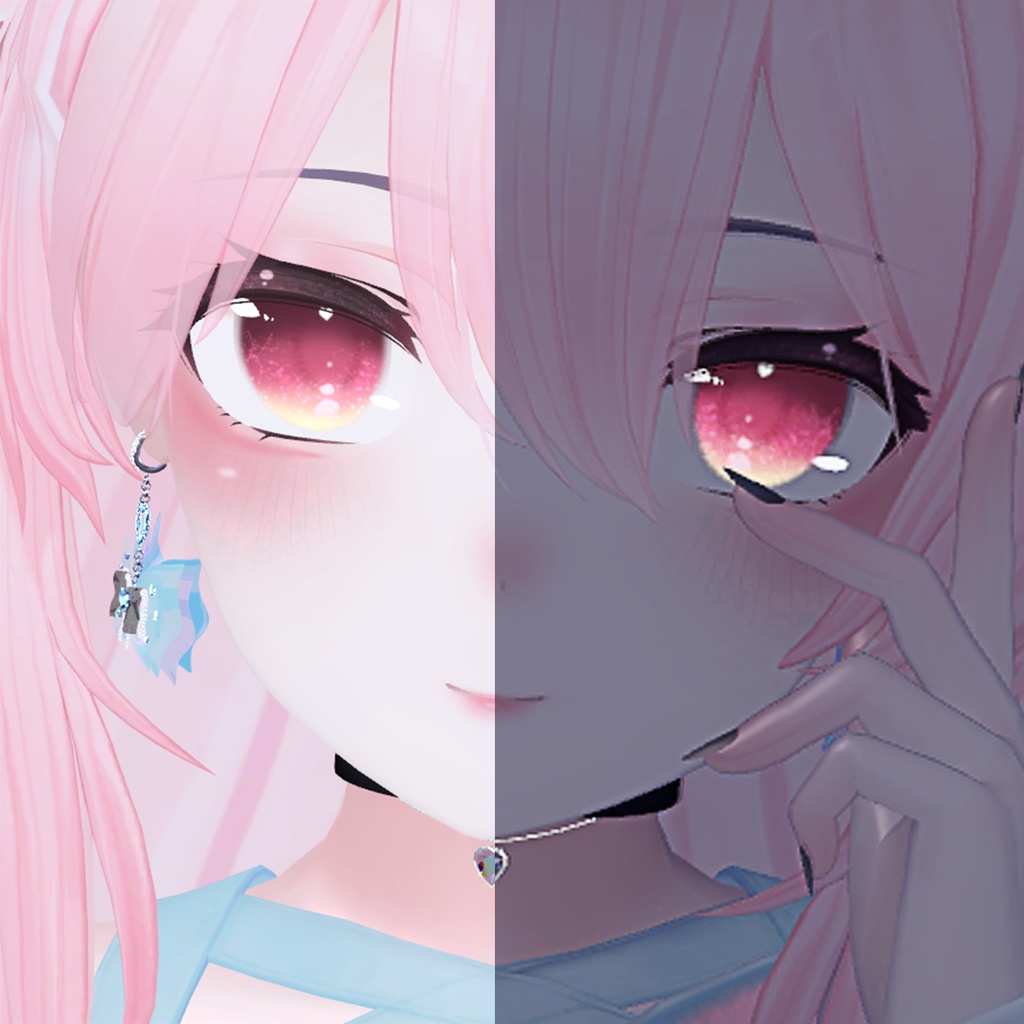 Constellation Eyes (with Make-up and eyelashes) Texture For Kikyo