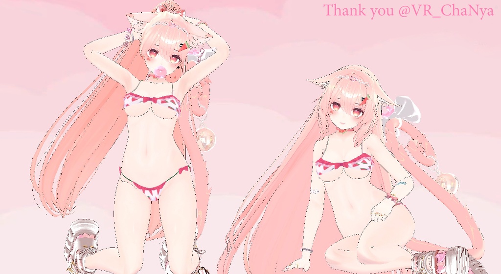 「桔梗」Ribbon Bikini For Kikyo