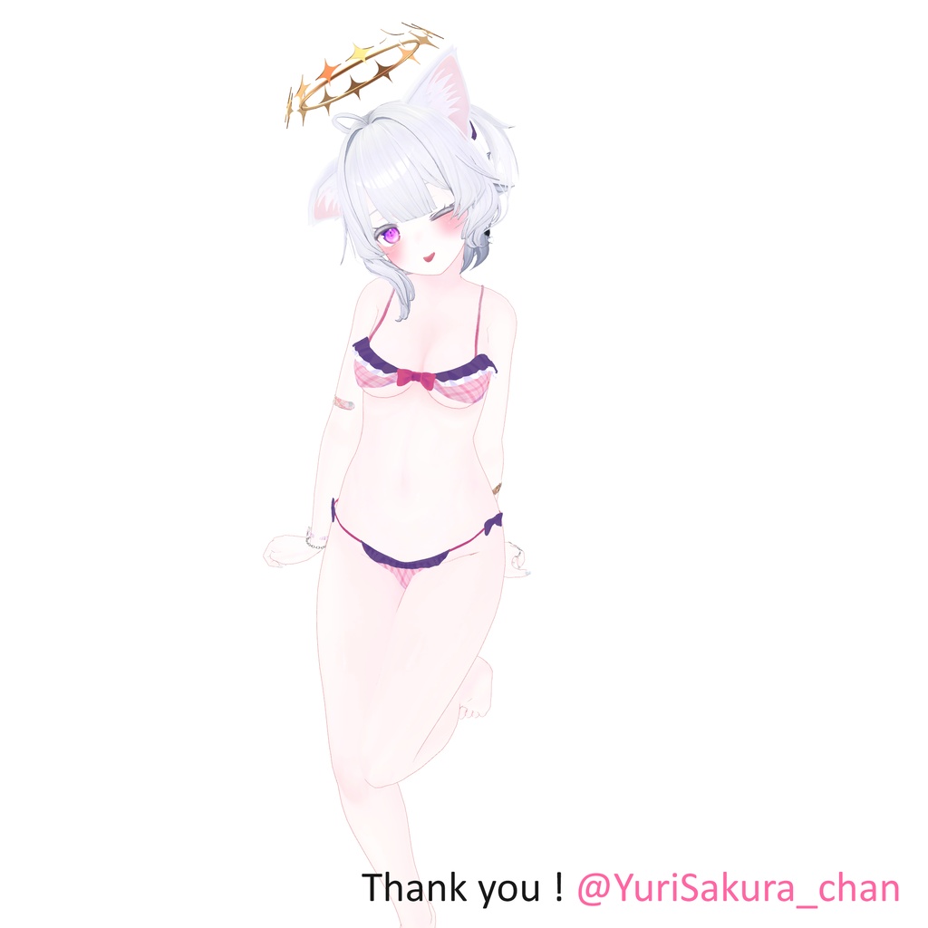 「桔梗」Ribbon Bikini For Kikyo