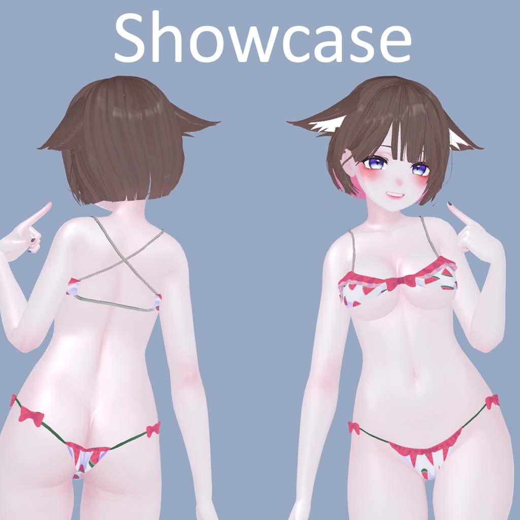 「桔梗」Ribbon Bikini For Kikyo