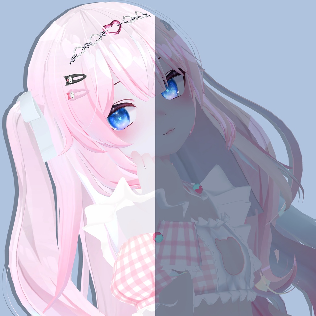 【カリン(Karin)用】♦【肌の色、メイク、目のテクスチャパッケージ】♦