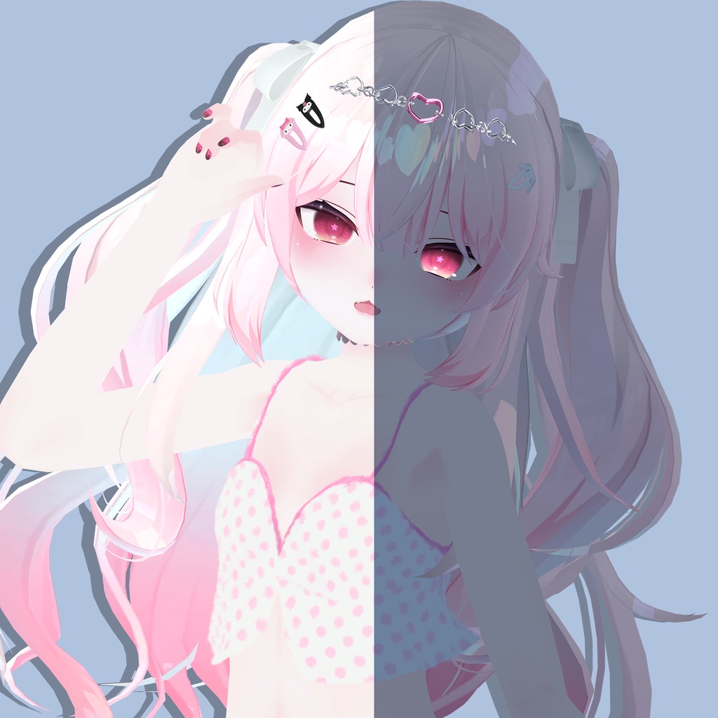 【カリン(Karin)用】♦【肌の色、メイク、目のテクスチャパッケージ】♦