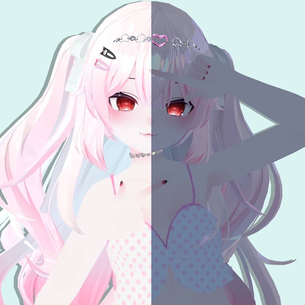 【カリン(Karin)用】♦【肌の色、メイク、目のテクスチャパッケージ】♦