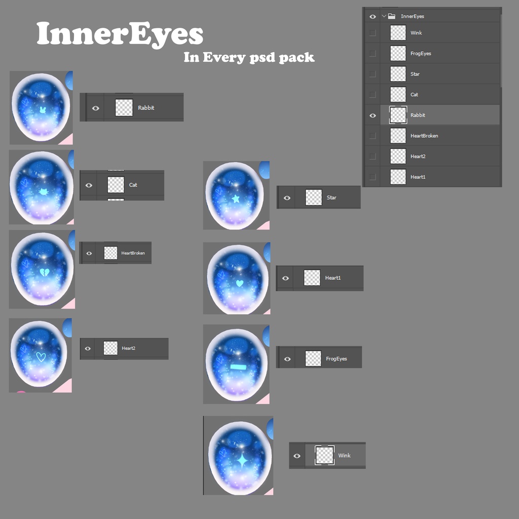 【カリン(Karin)用】♦【肌の色、メイク、目のテクスチャパッケージ】♦