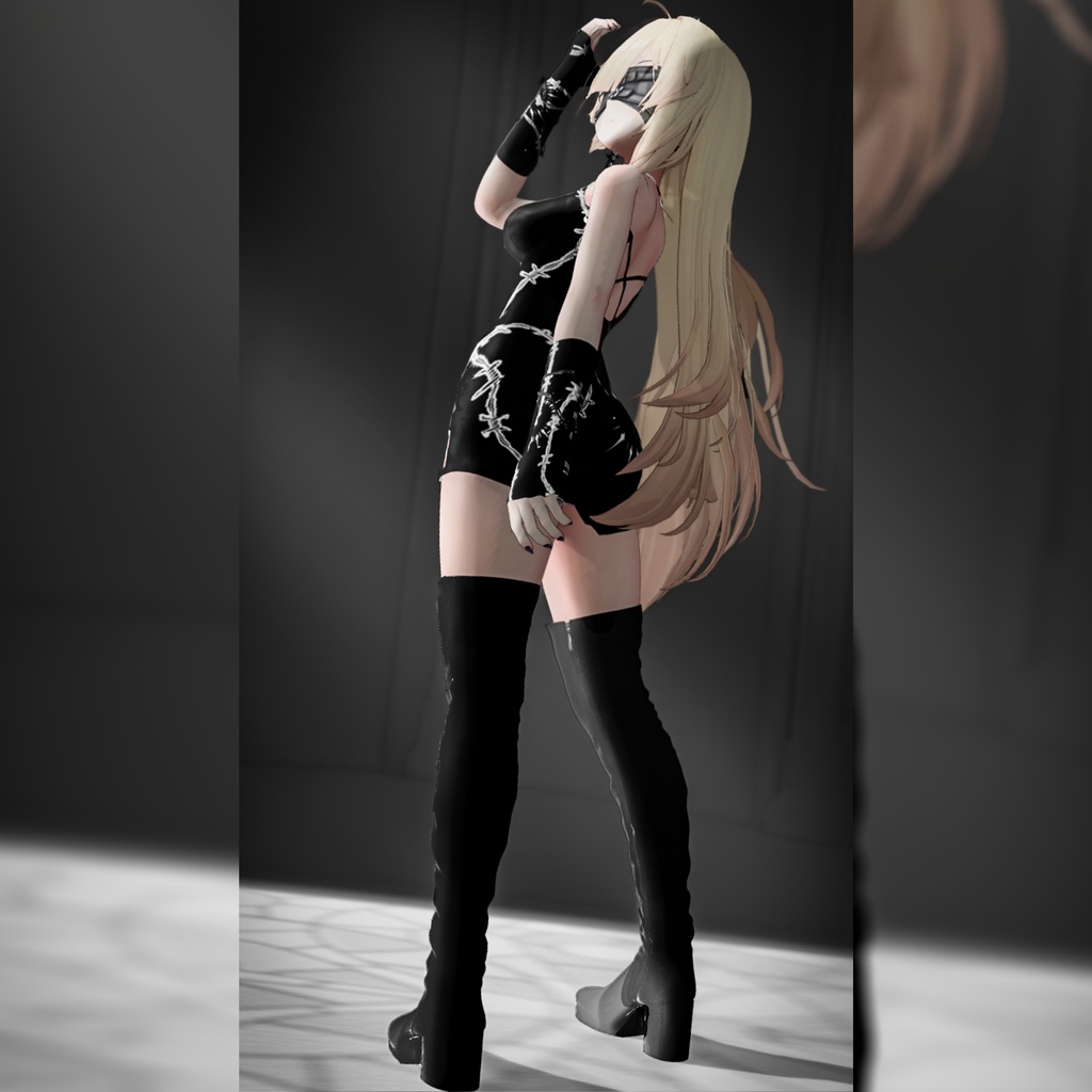 ♥PB♥【桔梗(Kikyo)用】呪いのドレス 𝕬 𝕮𝖚𝖗𝖘𝖊𝖉 𝕯𝖗𝖊𝖘𝖘