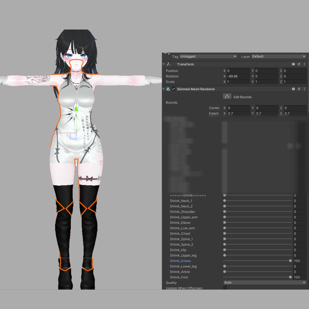 ♥PB♥【桔梗(Kikyo)用】呪いのドレス 𝕬 𝕮𝖚𝖗𝖘𝖊𝖉 𝕯𝖗𝖊𝖘𝖘