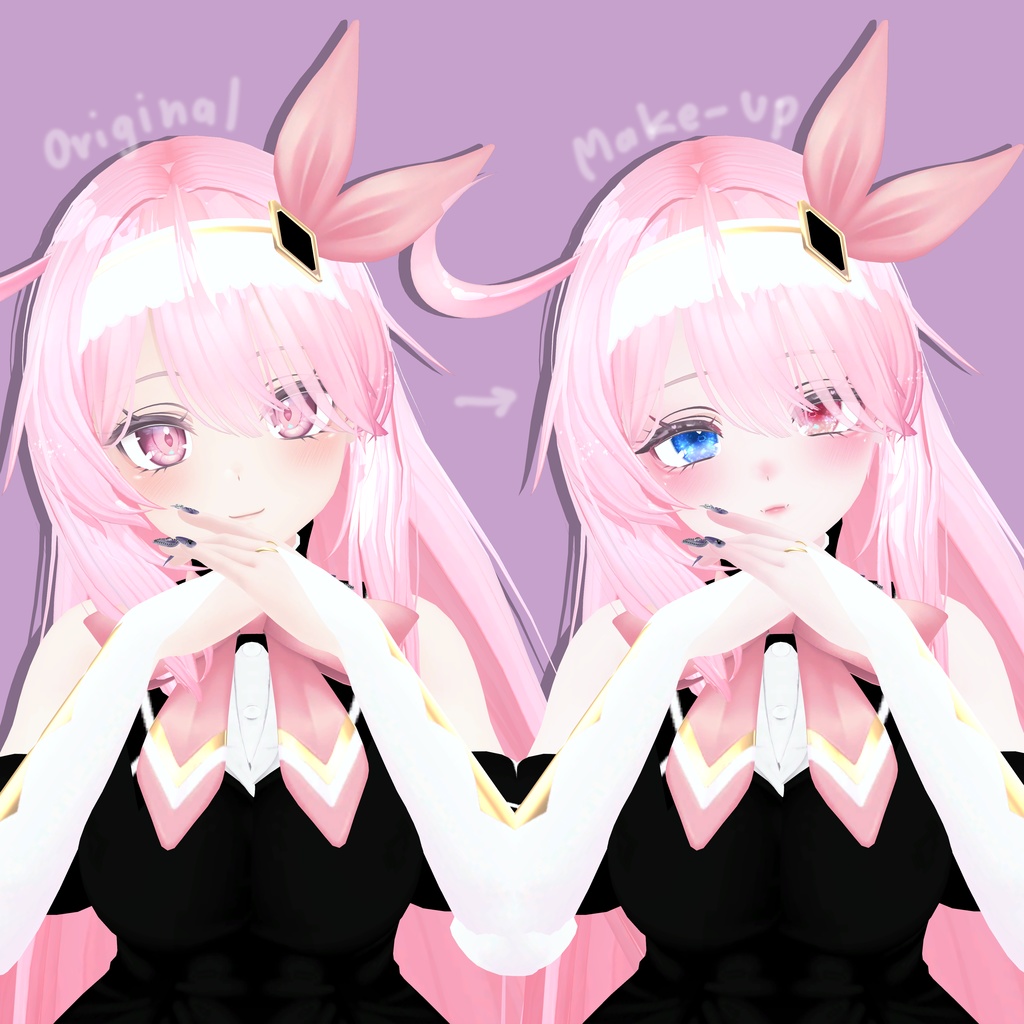 【セレスティア(SELESTIA)用】♦【Shining Eyes Texture and Skin,Face Make-up】♦