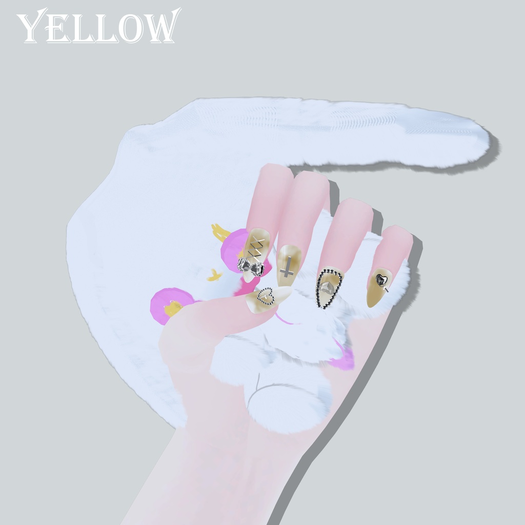 【PB対応】♱ Goth Nails ♱ ゴス·ネイルズ