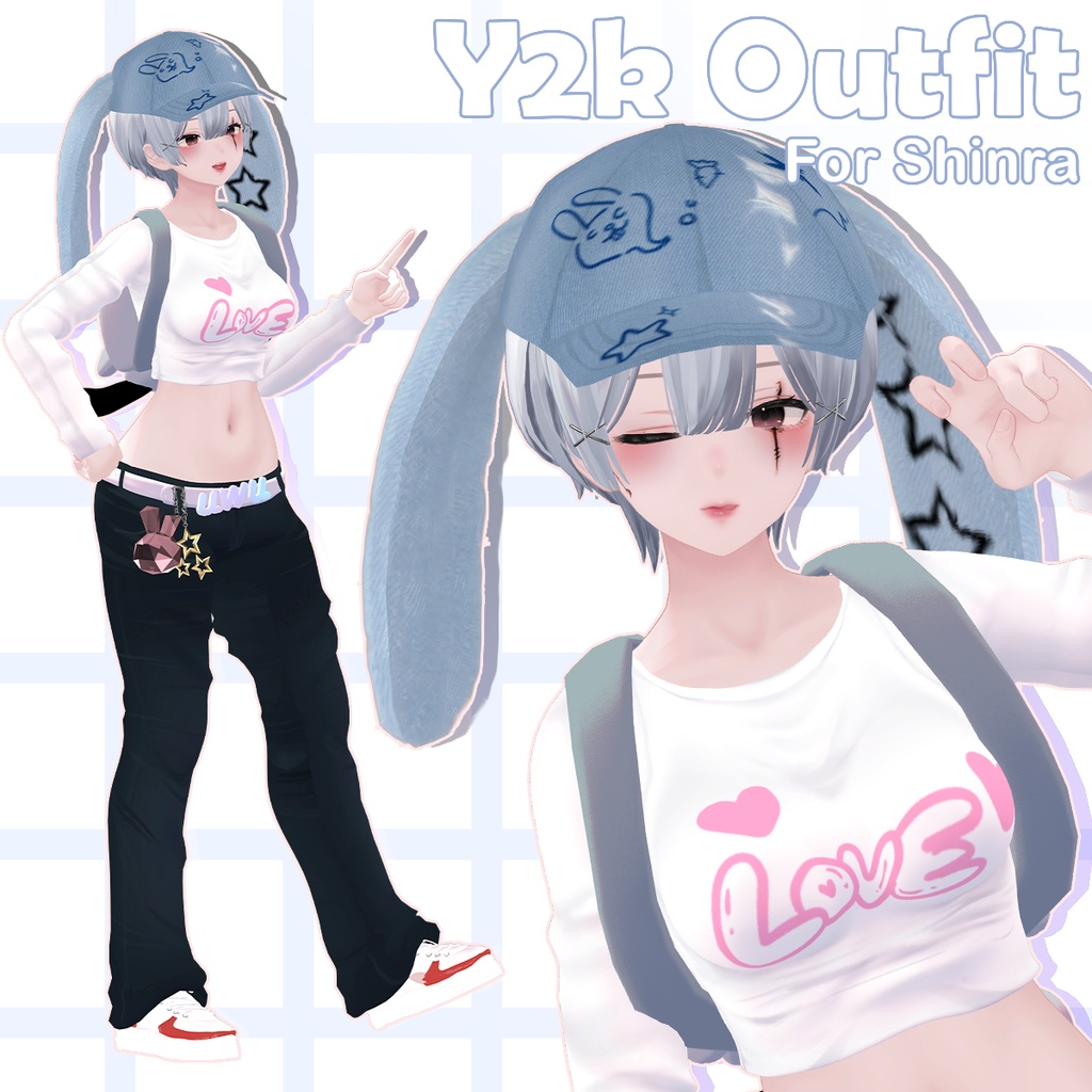 「森羅(Shinra)用」Y2k Outfits 