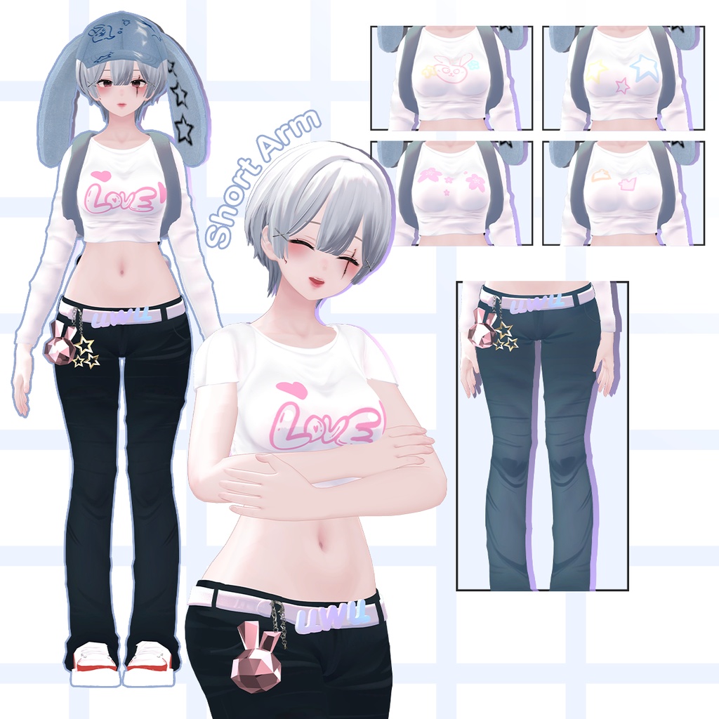 「森羅(Shinra)用」Y2k Outfits