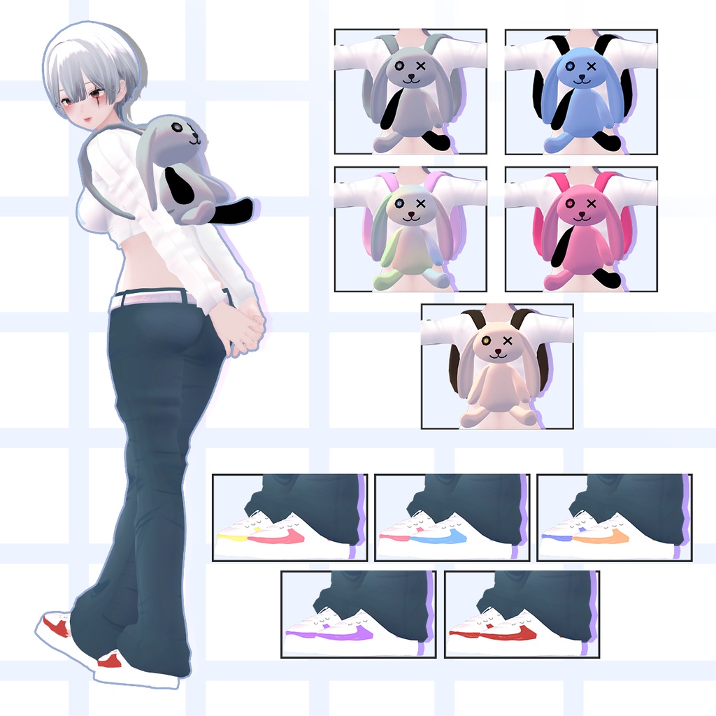 「森羅(Shinra)用」Y2k Outfits