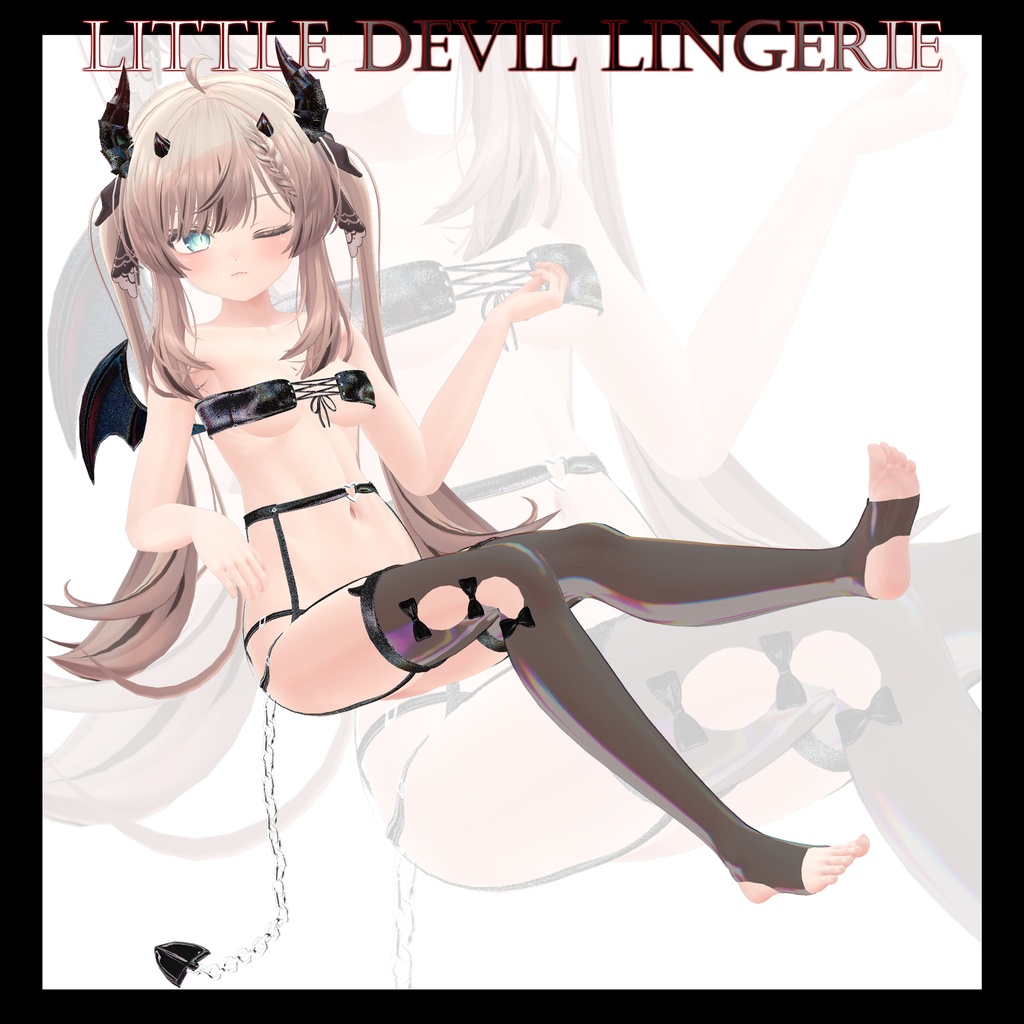 【7アバター対応】Little Devil Lingerie 