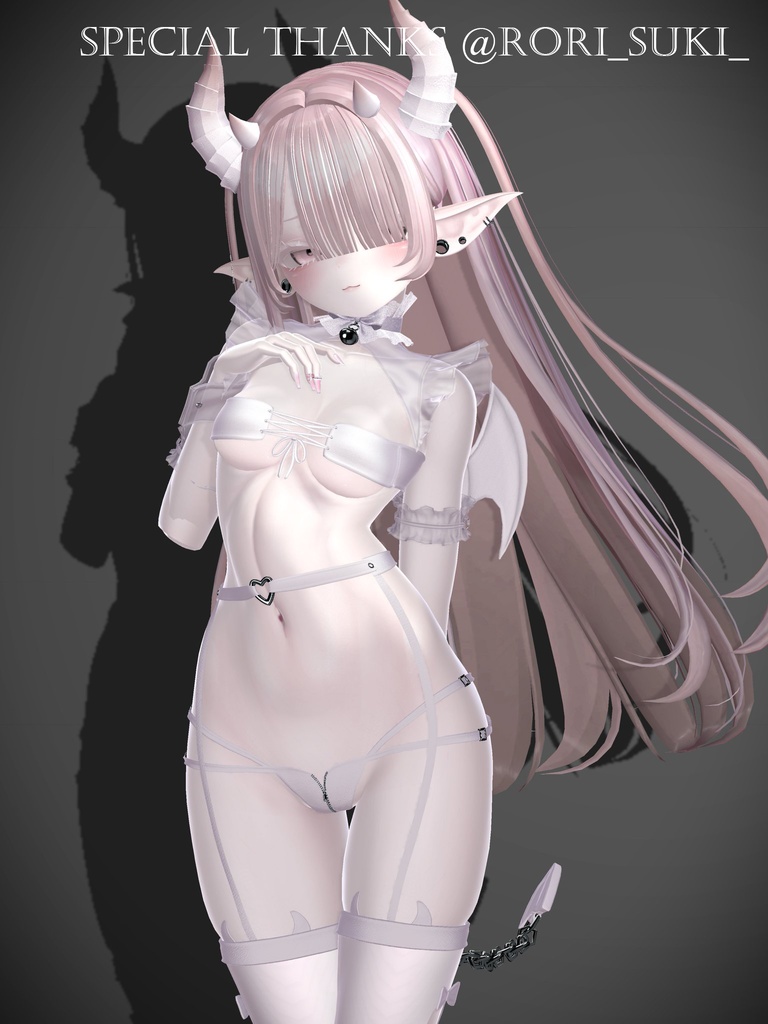 【7アバター対応】Little Devil Lingerie