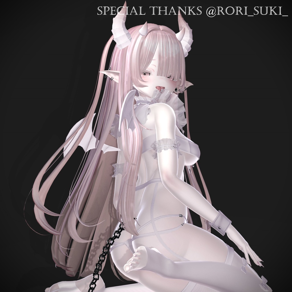 【7アバター対応】Little Devil Lingerie