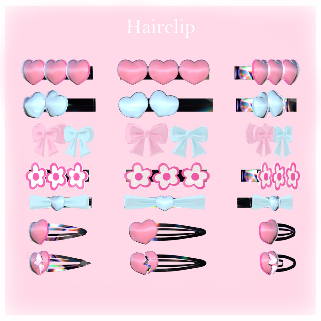 ♡ Lovely Accessories Set  ♡₊ ⊹