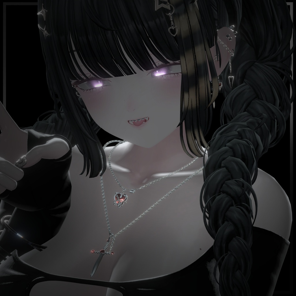 「12アバター対応」 Obsidian Bite 𝐅𝐫𝐞𝐞 𝘧𝘰𝘳 𝘕𝘦𝘤𝘬𝘭𝘢𝘤𝘦 !!