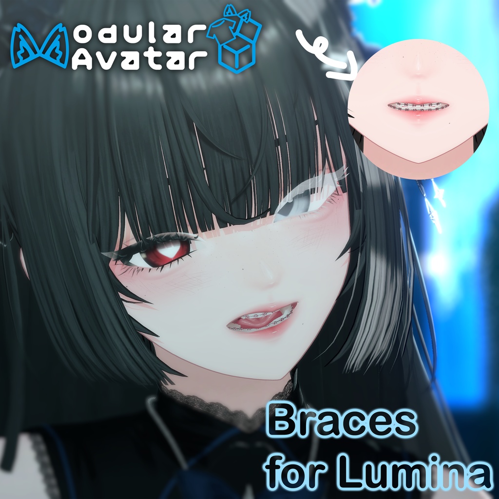 【ルミナ(LUMINA用】歯列矯正装置 Braces