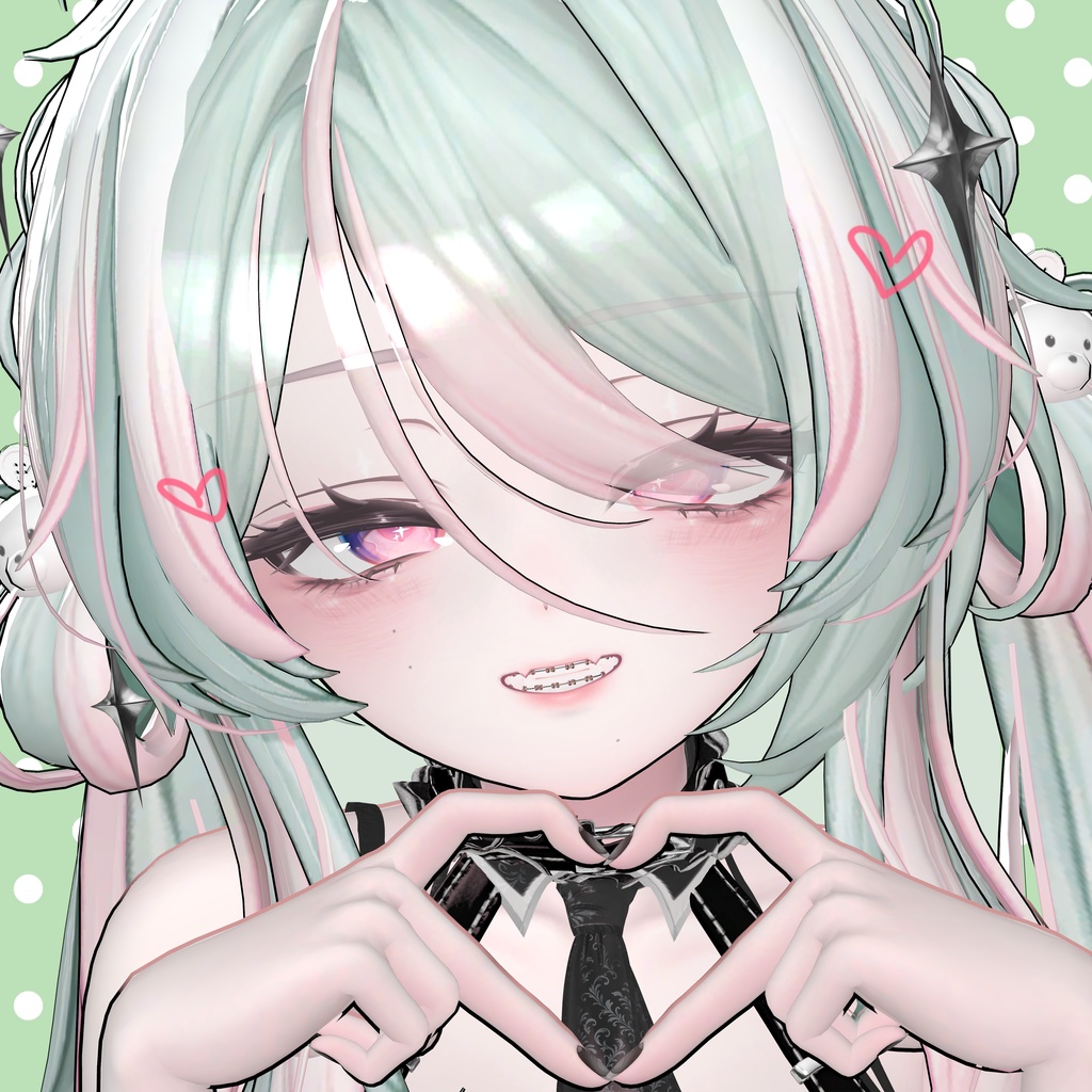 【愛莉(Airi用】歯列矯正装置 Braces