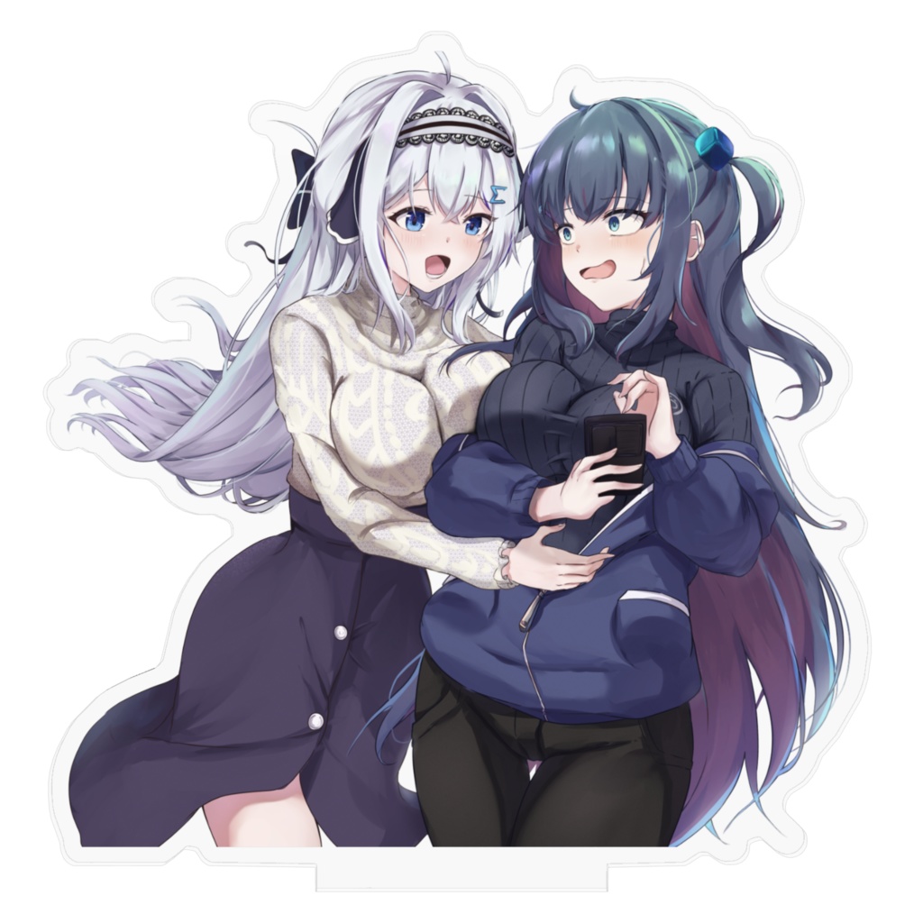 いまおちゃん&まがねちゃんアクスタ