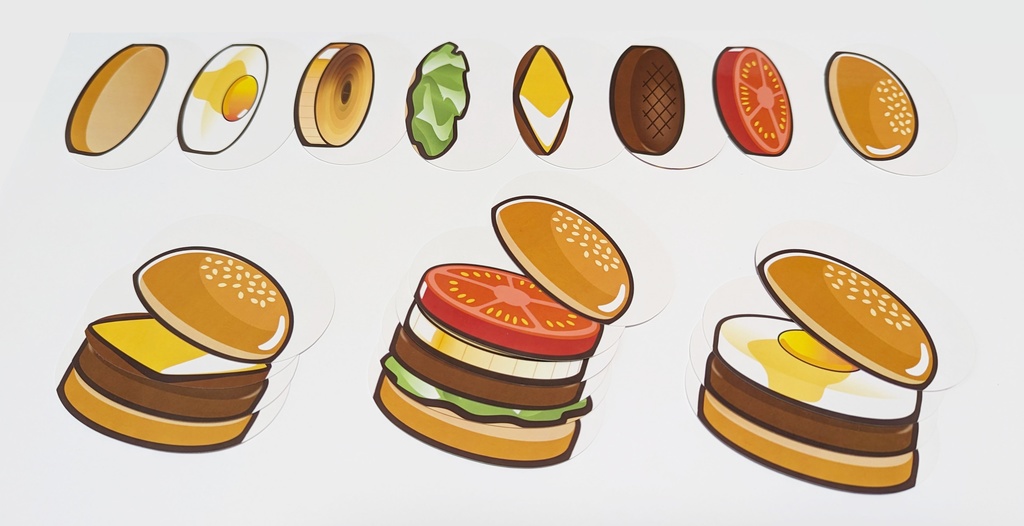 【ボードゲーム】うばってとられてロブバーガー(RobBurger)