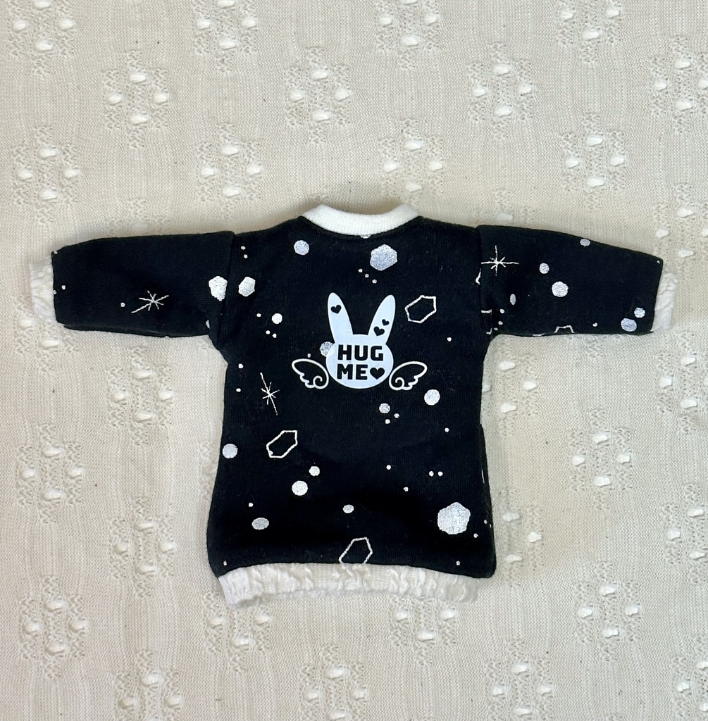 【1/6 TinyFox】ウサロゴとダイヤモンドダストのトレーナーワンピ