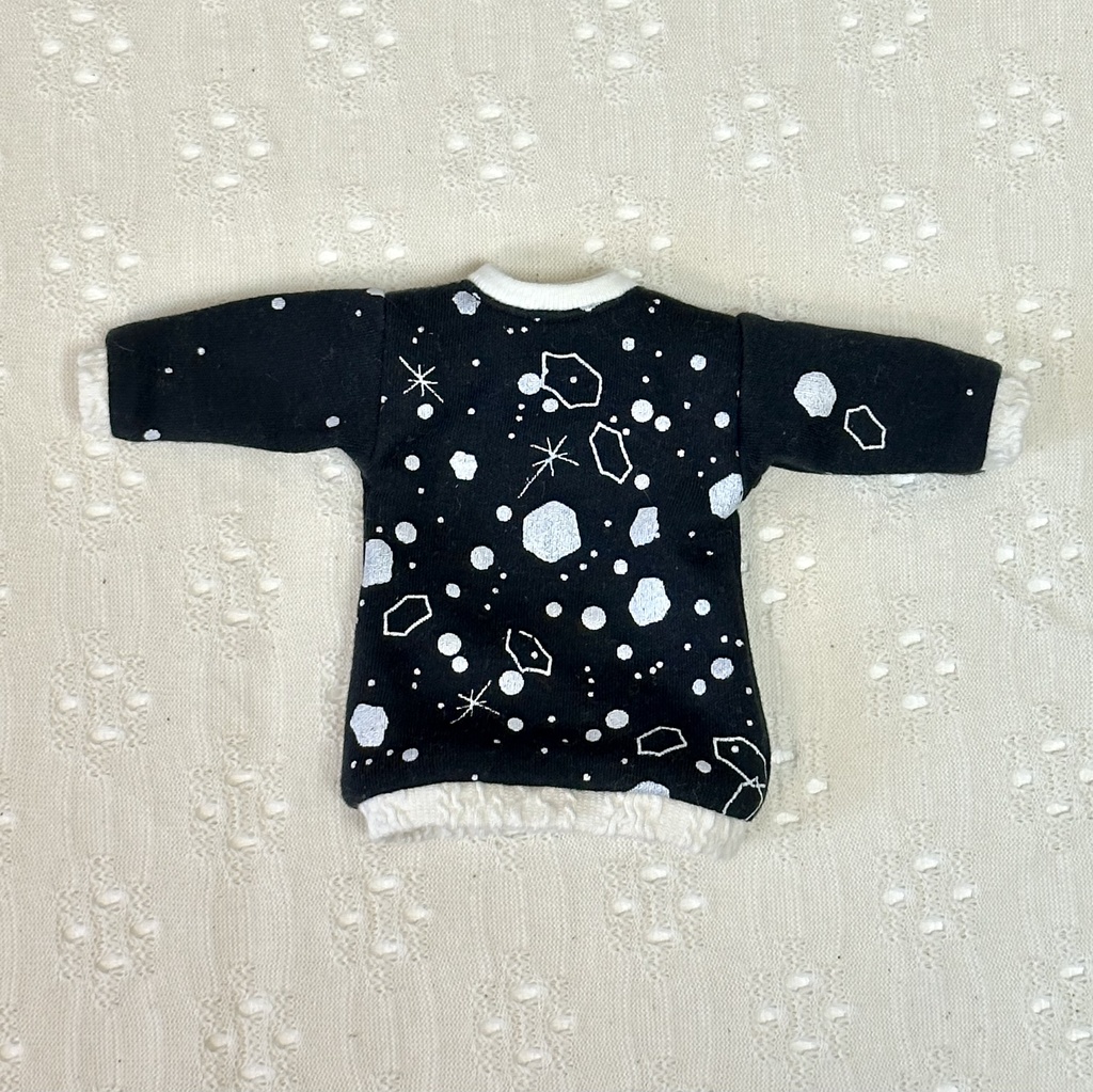 【1/6 TinyFox】ウサロゴとダイヤモンドダストのトレーナーワンピ