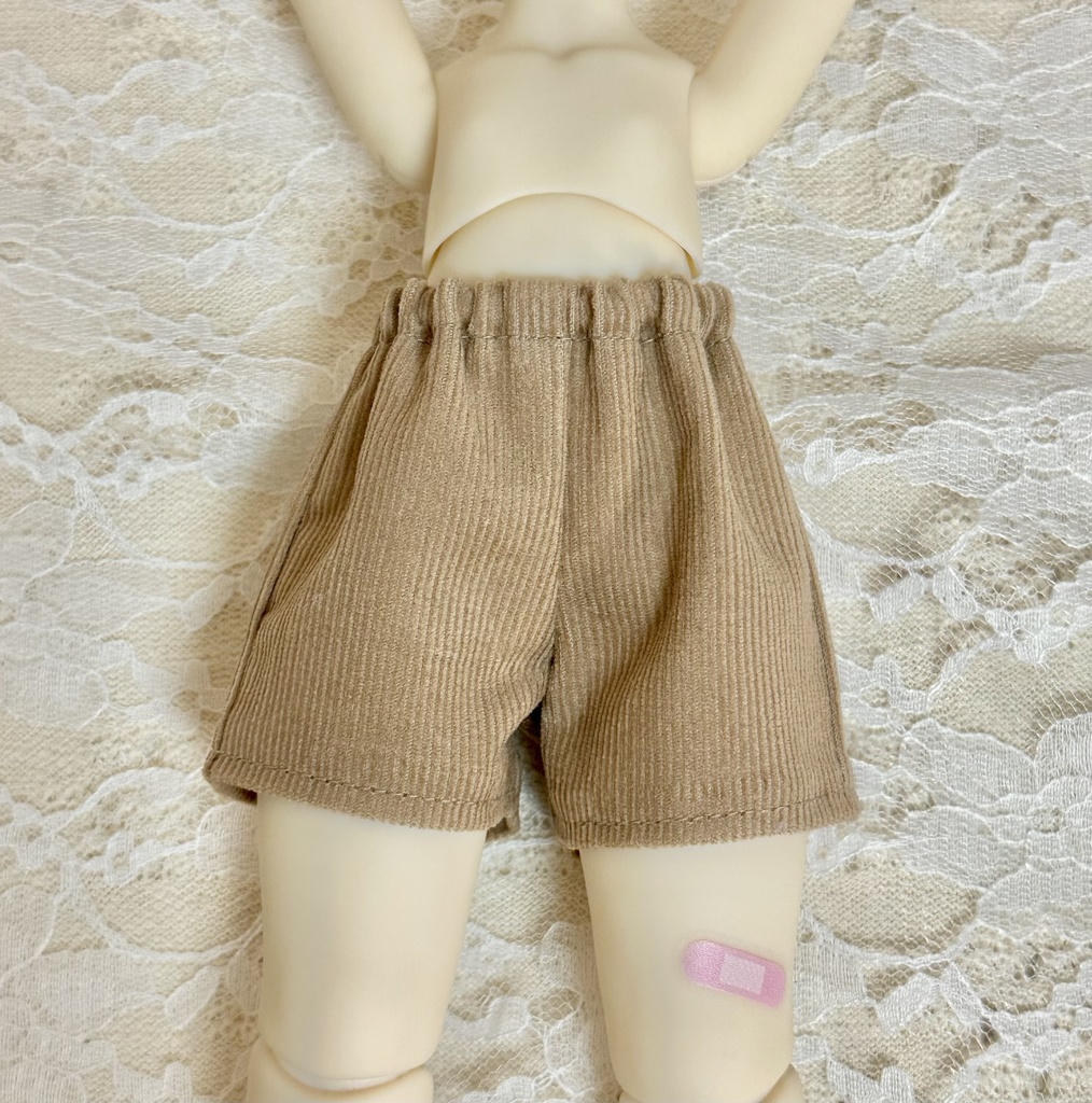 【1/6 TinyFox】コーデュロイショートパンツ