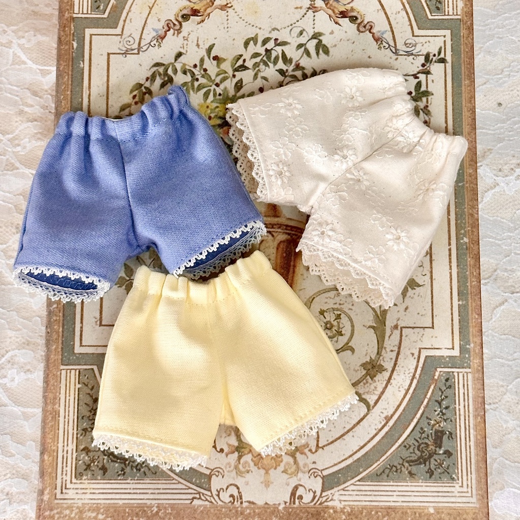 【1/6 TinyFox】裾レースショートパンツ