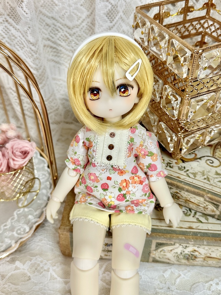 【1/6 TinyFox】裾レースショートパンツ